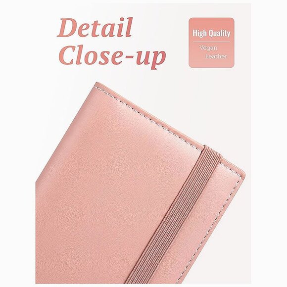 Checkbook Cover for Personal Checkbook Blush Pink - Picture 7 of 7